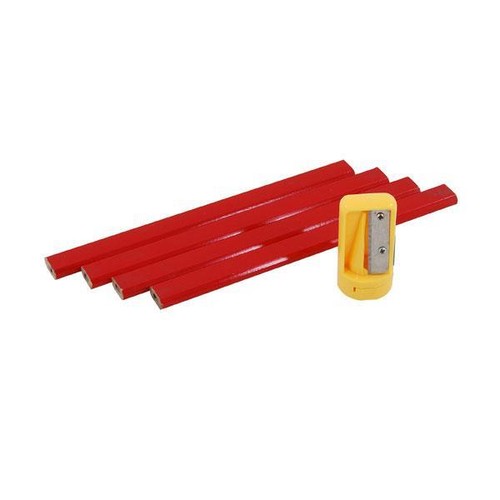 Carpenters pencils 4pk - 4pk, with