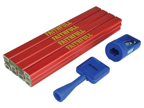 Faithfull carpenter pencil - carpenter's,