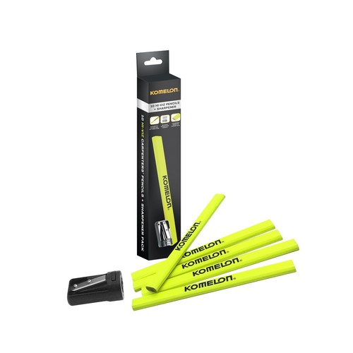 Komelon piece vis - 10-piece, hi-vis
