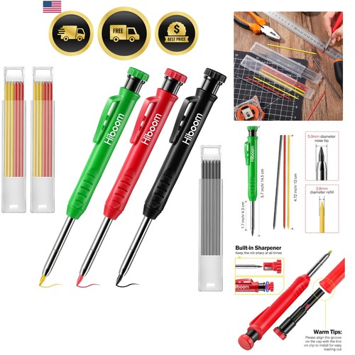 Carpenter pencil set with - set,